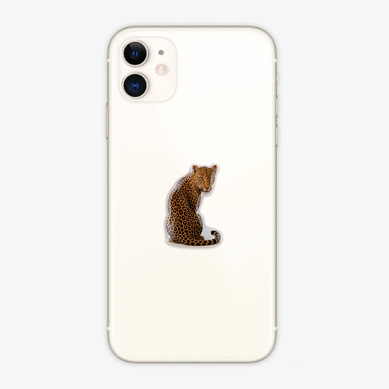 3D стікер "Леопард" 1