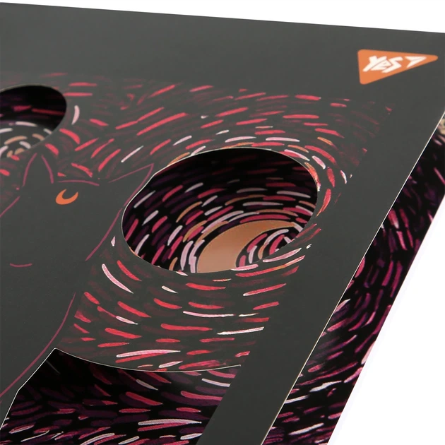 Зошит Yes А4/60 арк. "Abstraction cat" з висічкою, лінія, 682021 1