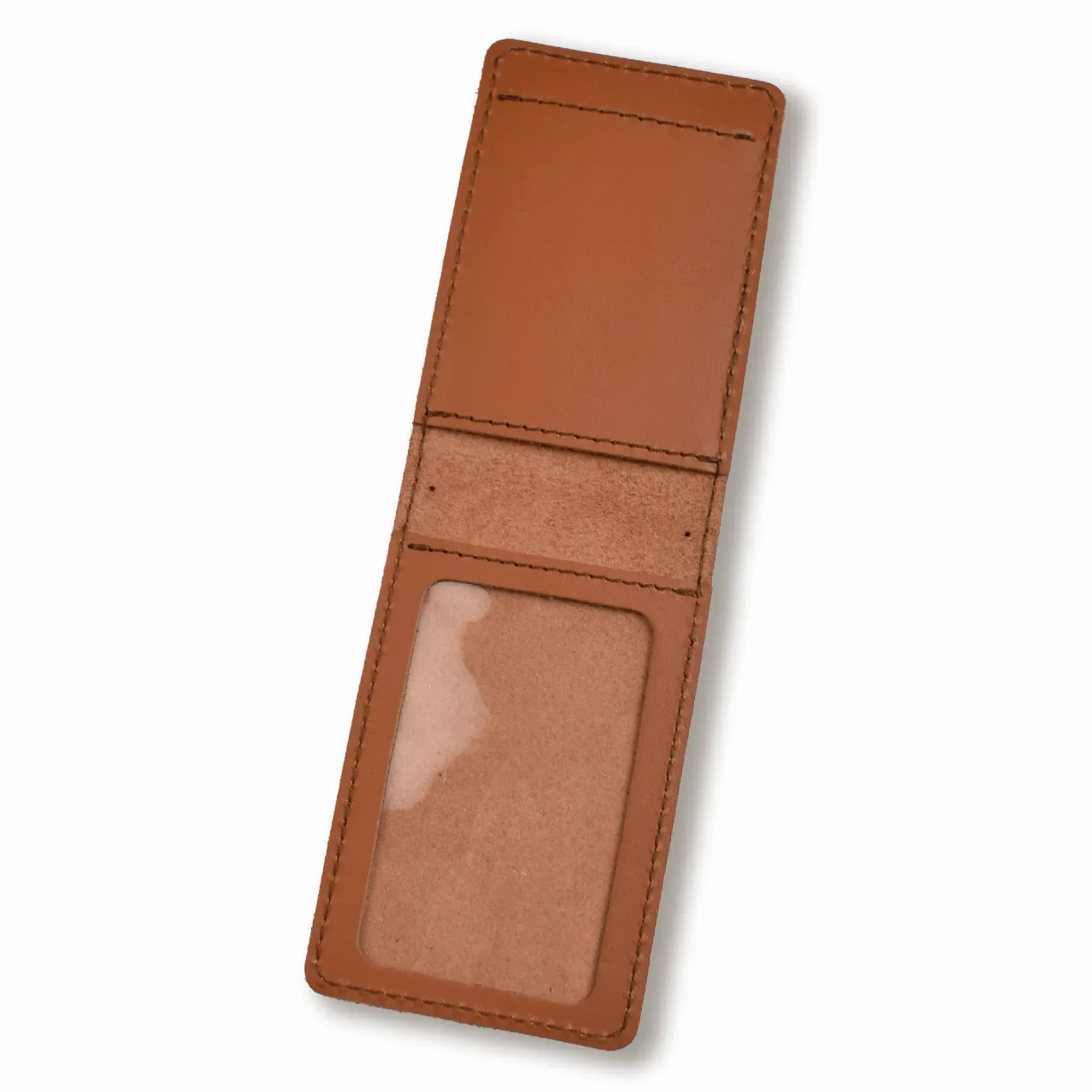 Обкладинка Національна поліція з місцем під жетон тип 2 (теракотова, золоте тиснення) 2