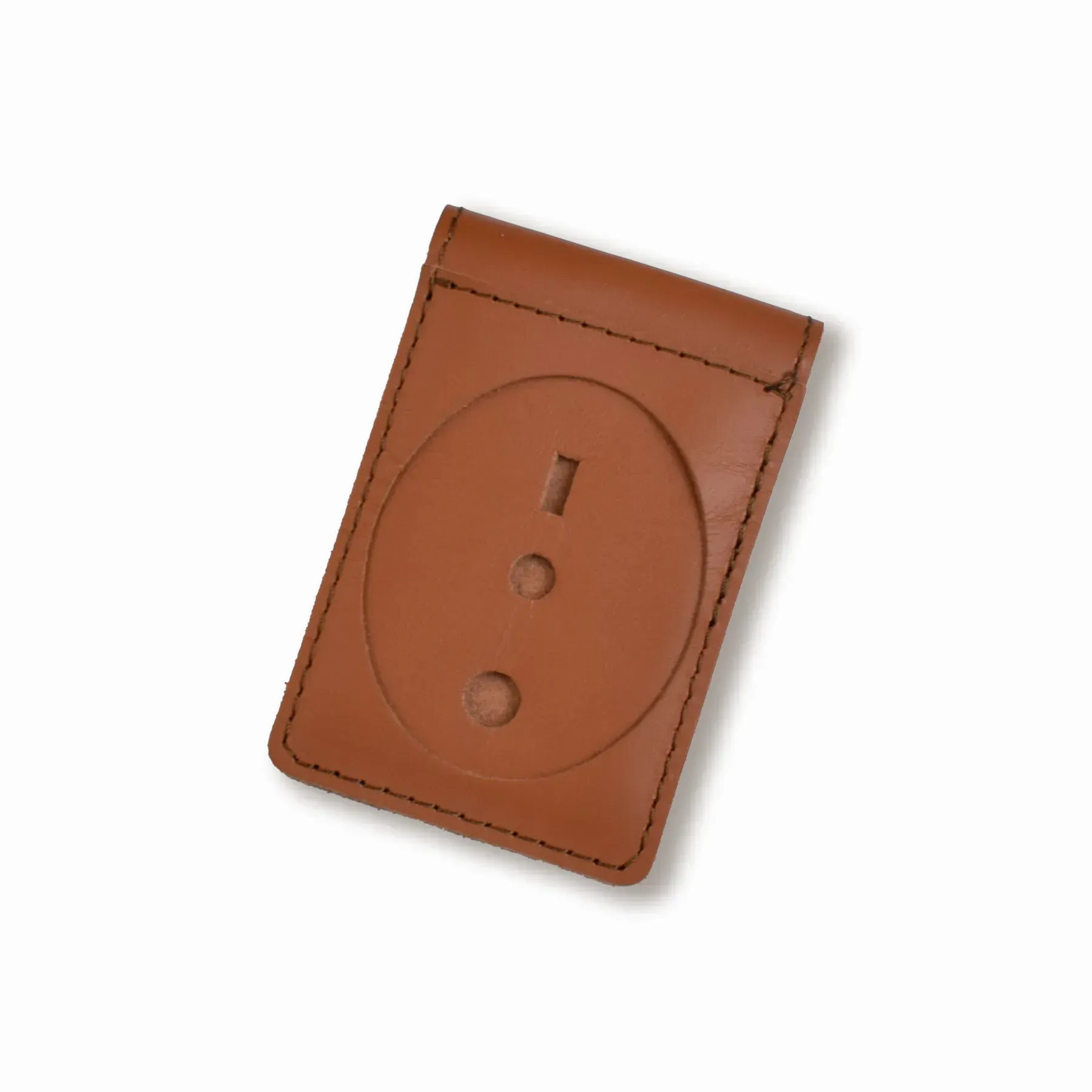 Обкладинка Національна поліція з місцем під жетон тип 2 (теракотова, золоте тиснення) 3