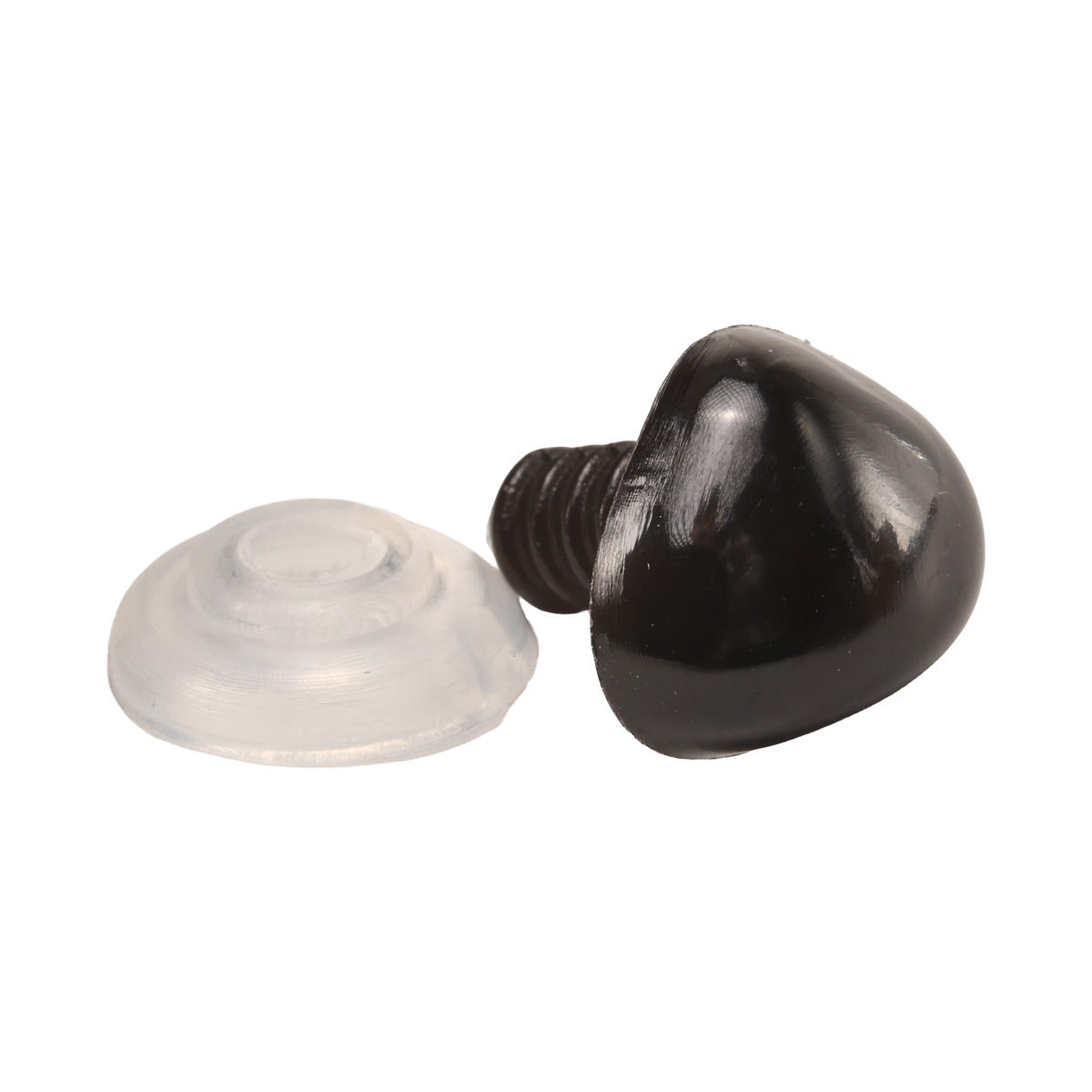 Носик - чорний, 12 мм, пластик 1шт.