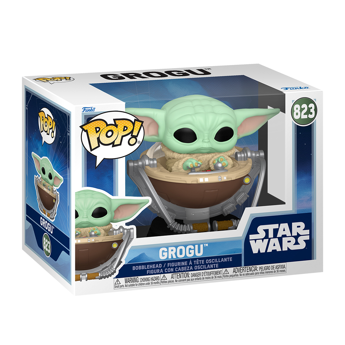 Ігрова фігурка FUNKO POP! серії "Мандалорець" - Ґроґу У Колясці, 90451 1