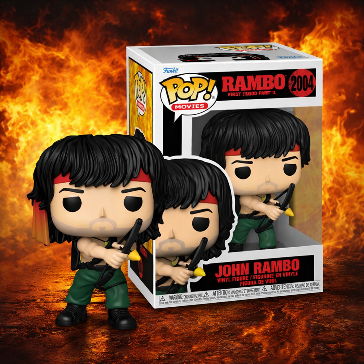 Ігрова фігурка FUNKO POP! серії "Рембо 2" - Джон Рембо З Луком, 90362 2