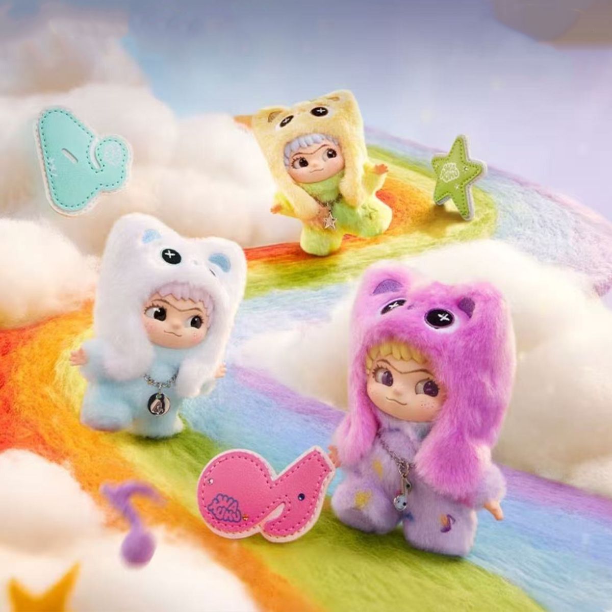 Колекційна м’яка іграшка на підвісі POP TOP Letsvan серії "Wakuku" - Числа Удачі (у дисп.),17WK-0606 2