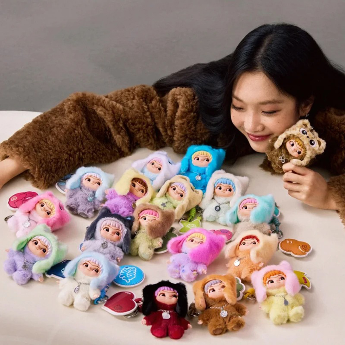 Колекційна м’яка іграшка на підвісі POP TOP Letsvan серії "Wakuku" - Числа Удачі (у дисп.),17WK-0606 5