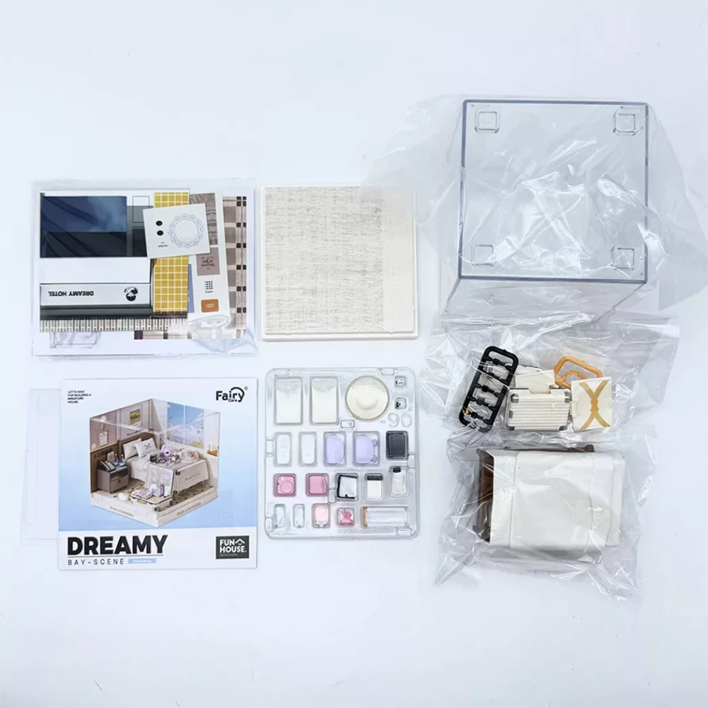 Конструктор-румбокс MINI HOUSE серии "Интерьер Мини" – Гостиничный Номер, 8038 3