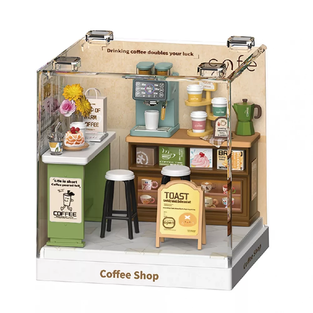 Конструктор-румбокс MINI HOUSE серии "Интерьер Мини" – Кофейня, 8034