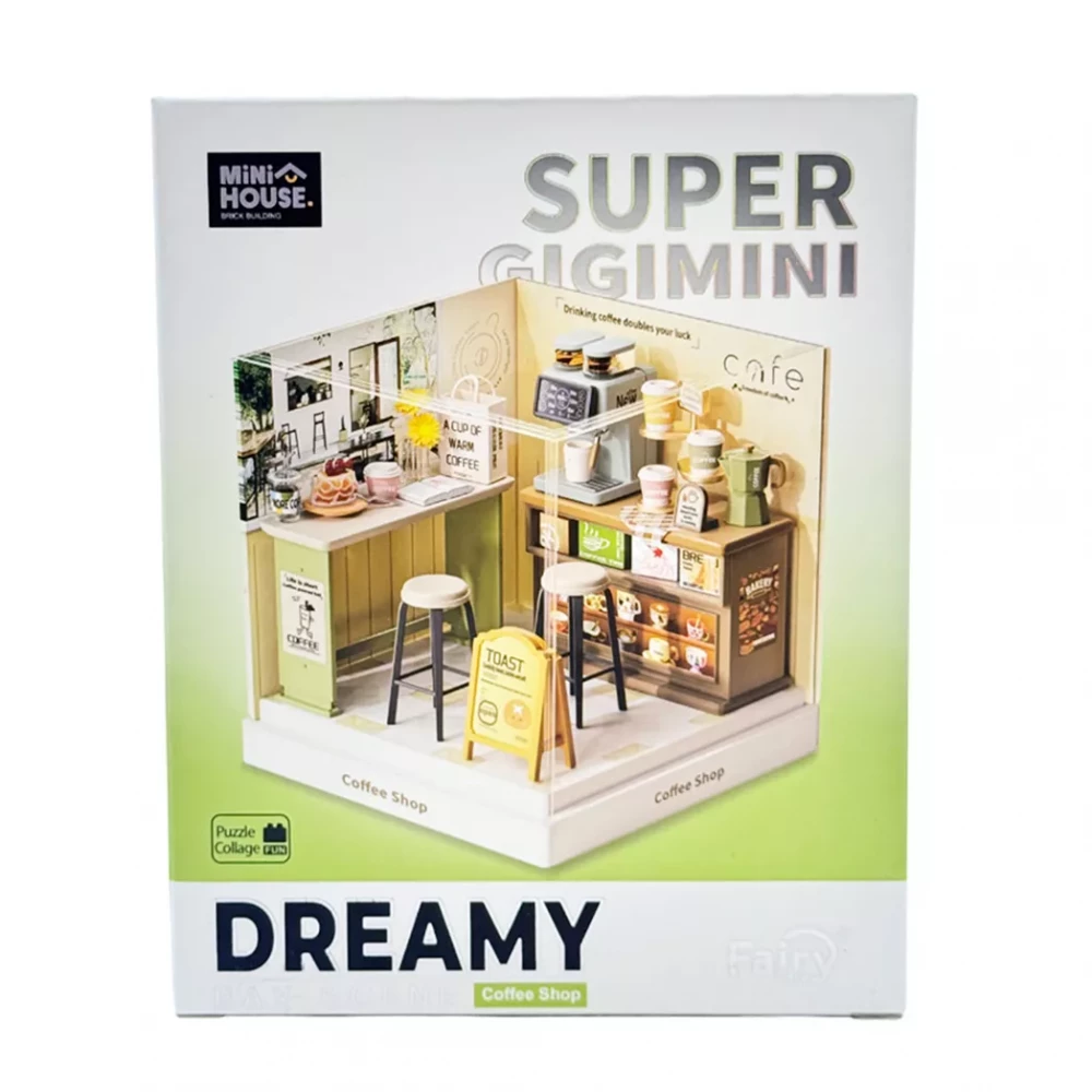 Конструктор-румбокс MINI HOUSE серии "Интерьер Мини" – Кофейня, 8034 5