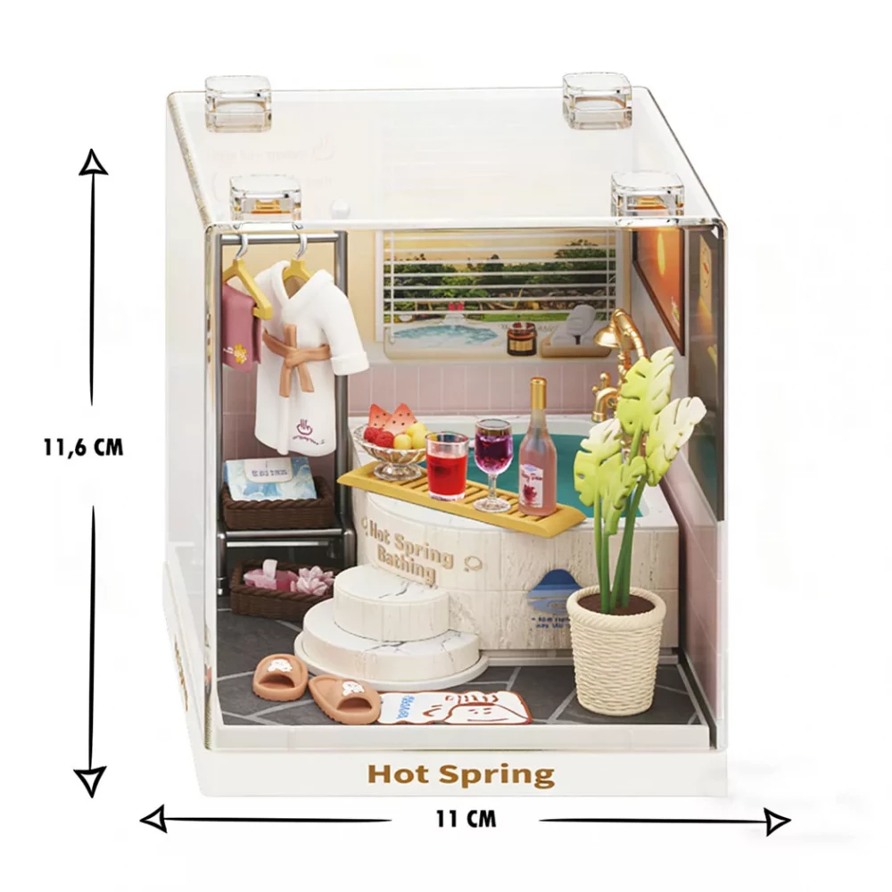 Конструктор-румбокс MINI HOUSE серии "Интерьер Мини" – Термальная Купальня, 8041 1