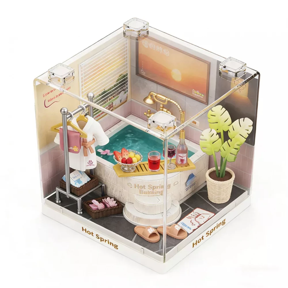 Конструктор-румбокс MINI HOUSE серии "Интерьер Мини" – Термальная Купальня, 8041 2