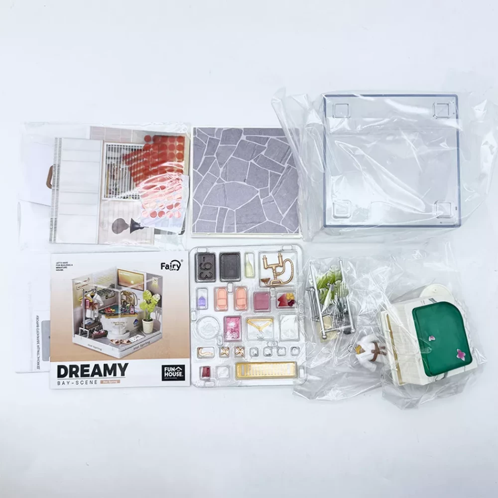 Конструктор-румбокс MINI HOUSE серии "Интерьер Мини" – Термальная Купальня, 8041 3