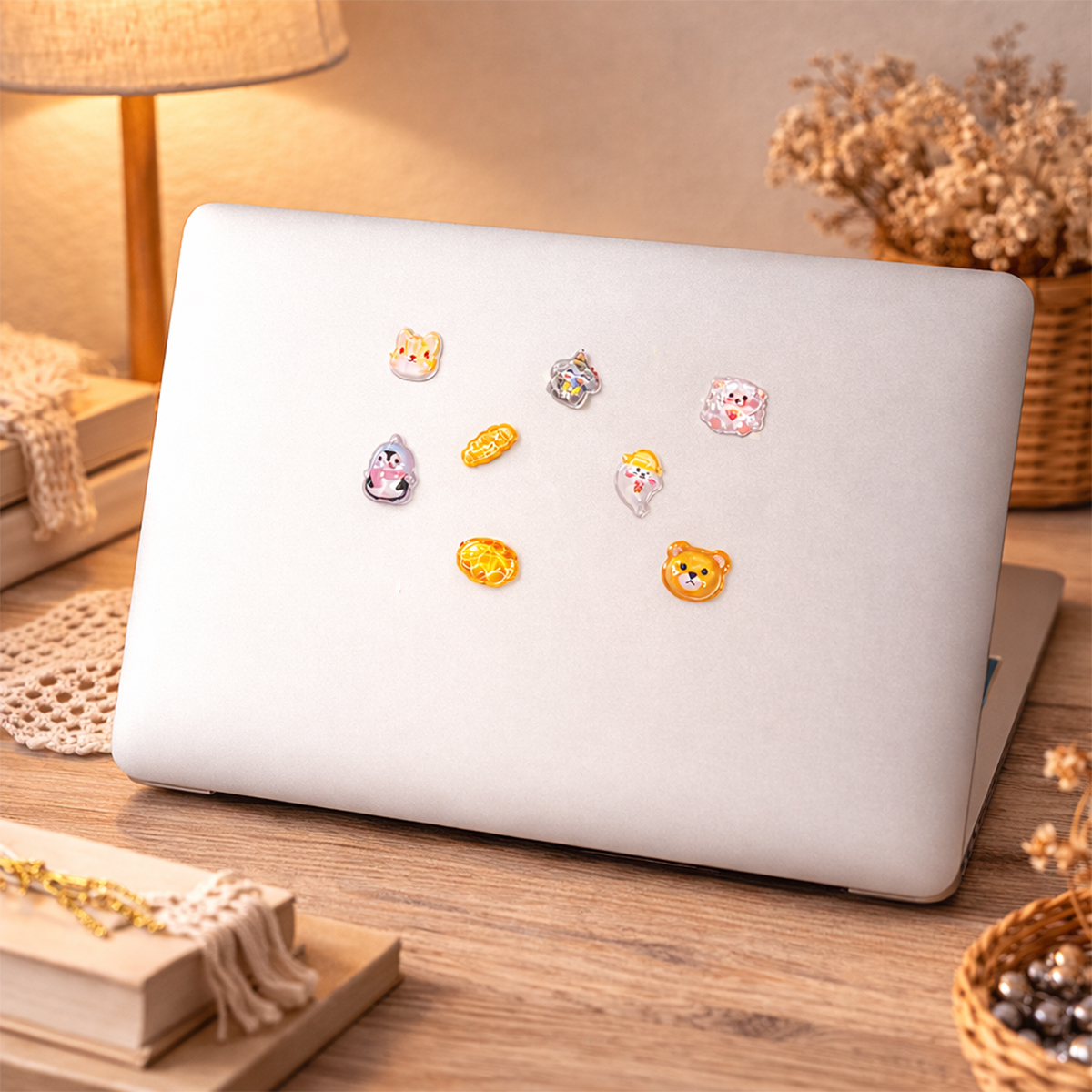 Набір 3D-наліпок TIKI WIKI серії "Crystal" – Тікі Затишок, 51422 3