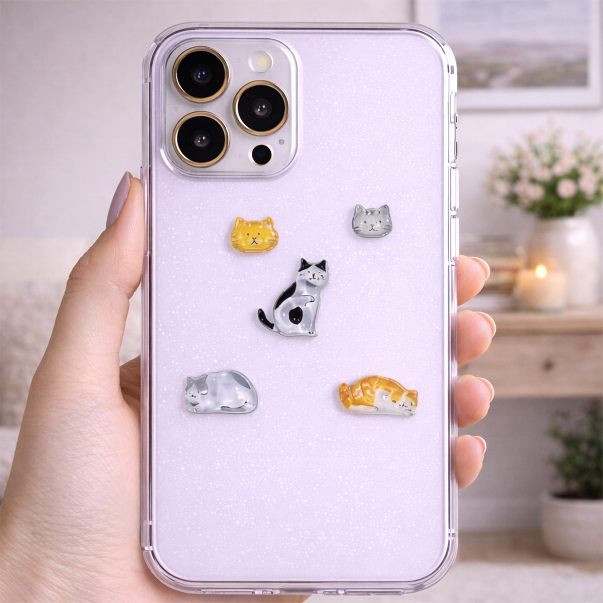 Набір 3D-наліпок TIKI WIKI серії "Crystal" – Тікі Котики, 51429 2