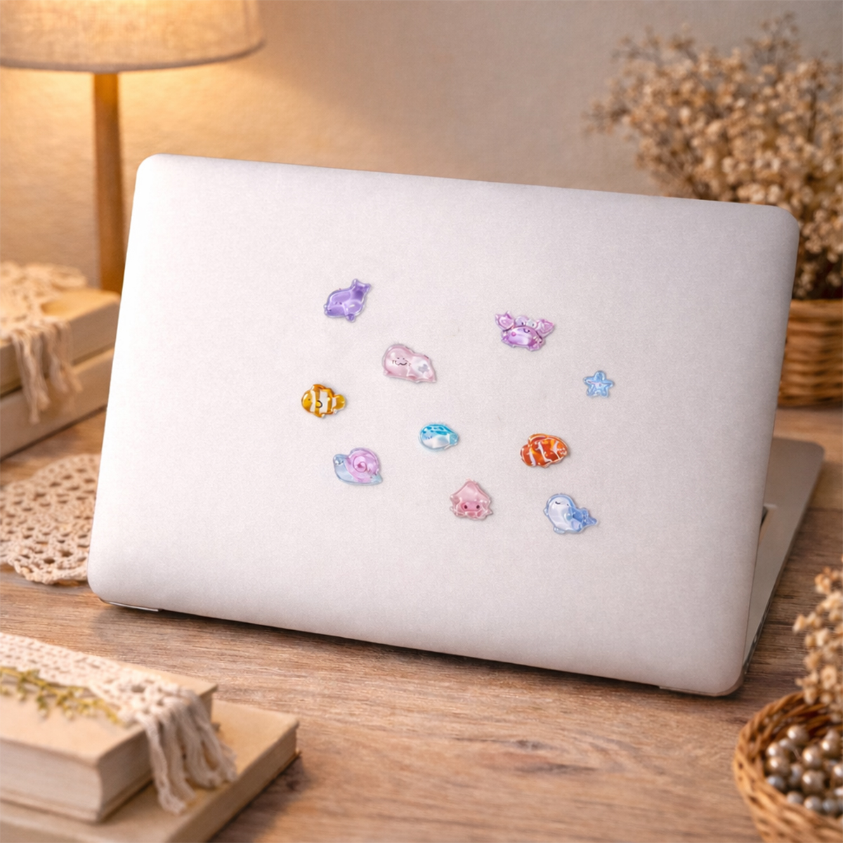 Набір 3D-наліпок TIKI WIKI серії "Crystal" – Тікі Море, 51423 3