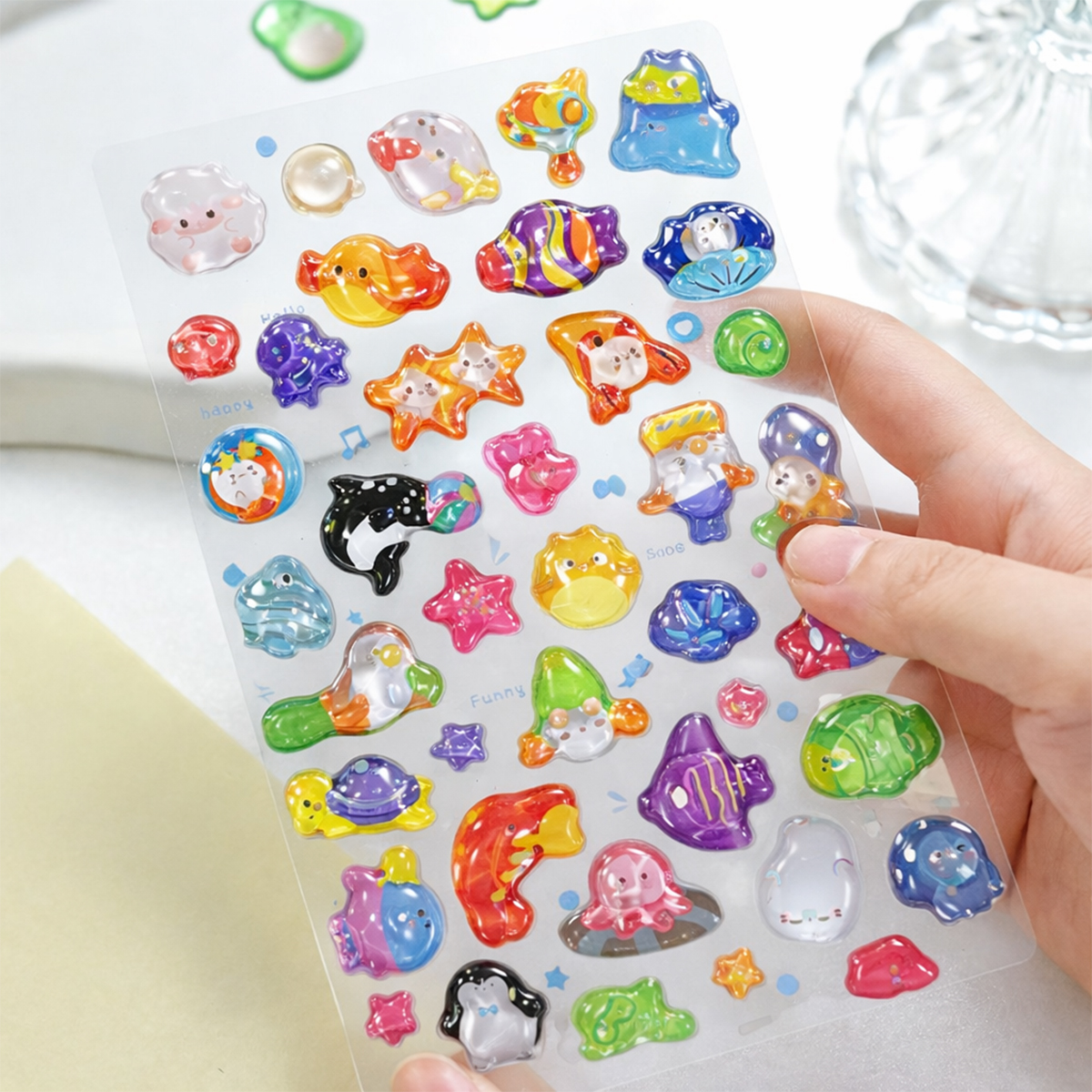 Набір 3D-наліпок TIKI WIKI серії "Crystal" – Тікі Океан, 51366 1