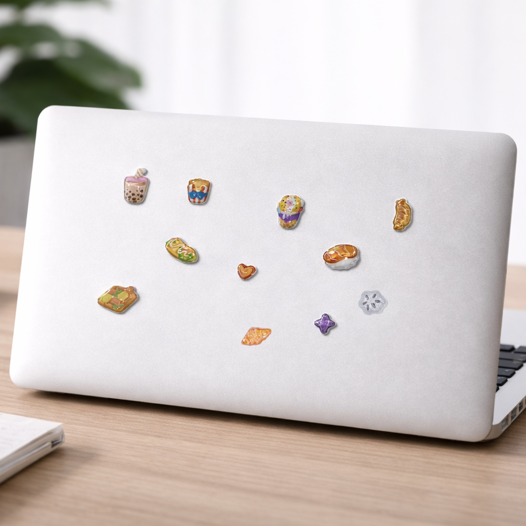 Набір 3D-наліпок TIKI WIKI серії "Crystal" – Тікі Смаколики, 51368 3