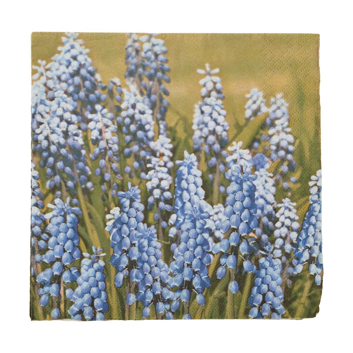 Декупажні серветки "Мускари", 33*33 см, МАКІ
