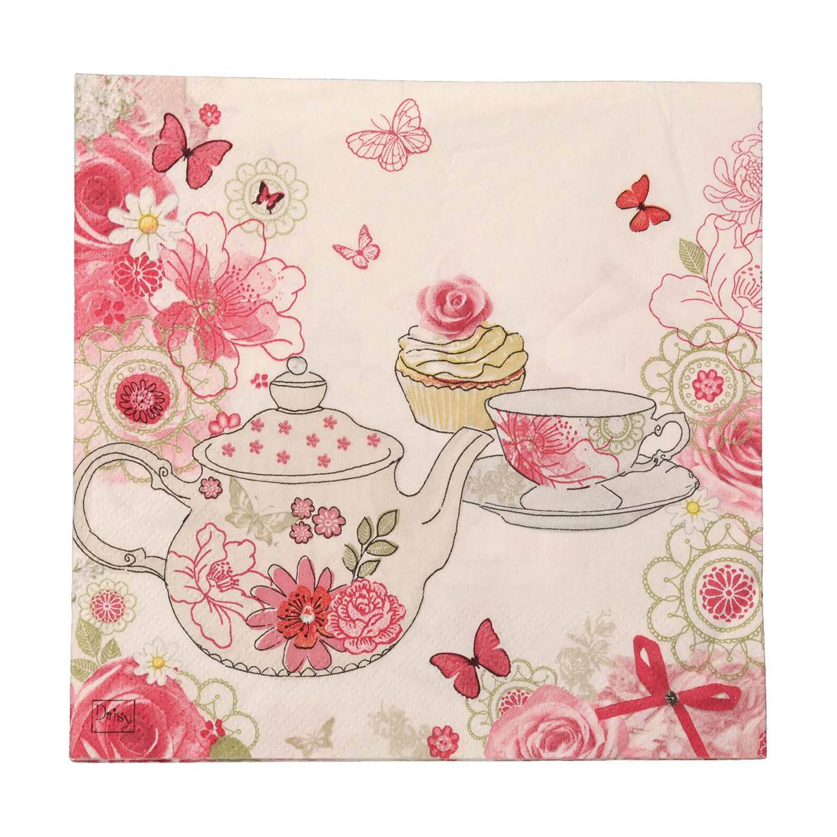 Декупажные салфетки "Tea time 1", ДЕЙЗІ
