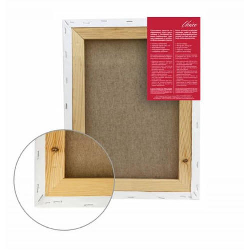 Подрамник, 200*200 см, модуль №2, среднее зерно, акрил, итальянский хлопок, Unico 1