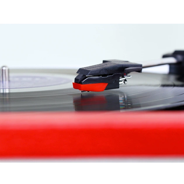 Програвач платівок, ENG Enigma в корпусі на ніжках, Musicality (Red) 9