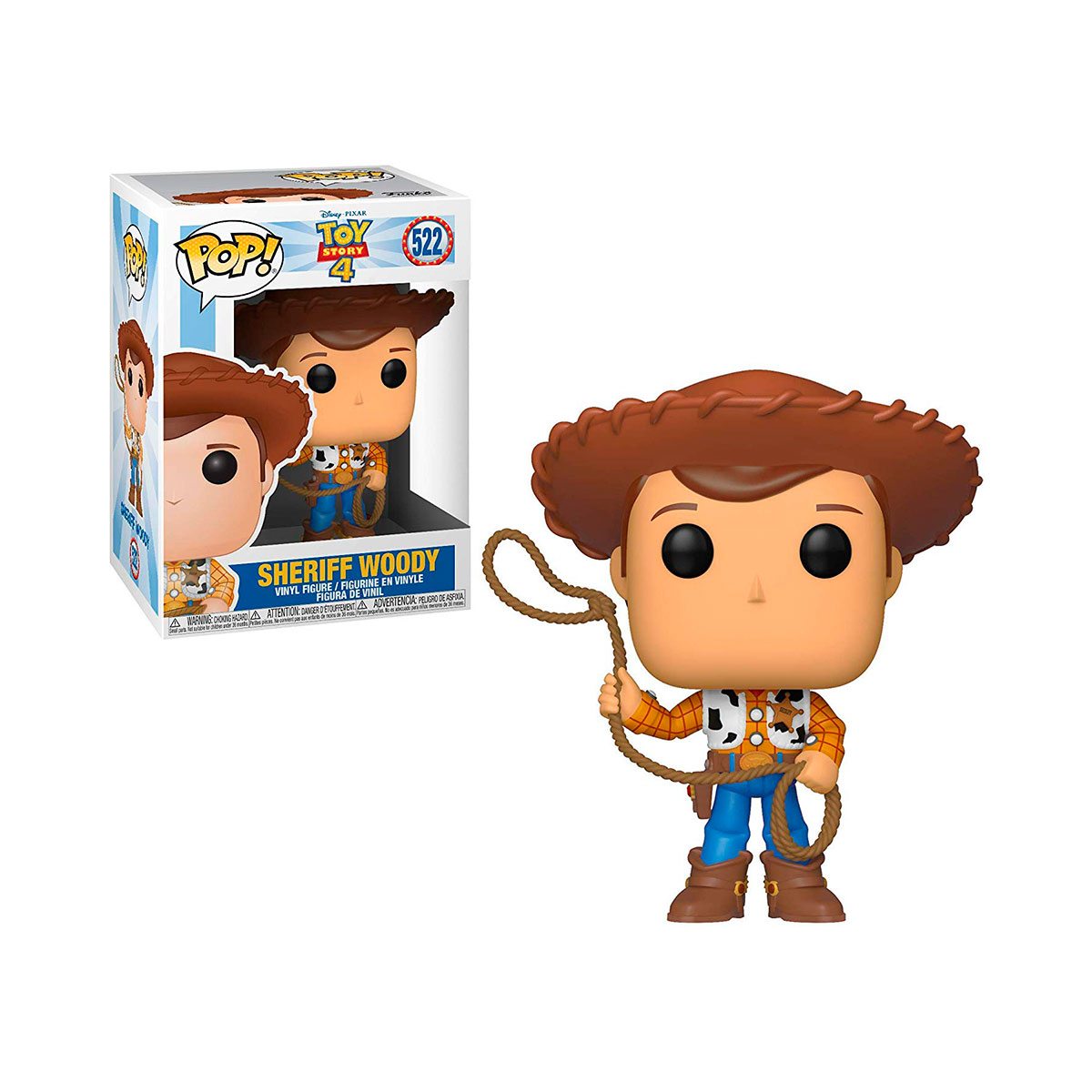 Ігрова фігурка FUNKO POP! серії "Історія іграшок 4" - ШЕРИФ ВУДІ, 37383 1