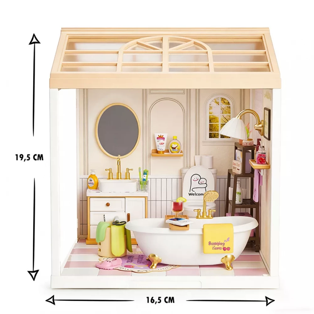 Конструктор-румбокс MINI HOUSE серії "Інтер’єр" – Ванна Кімната, 8009 2