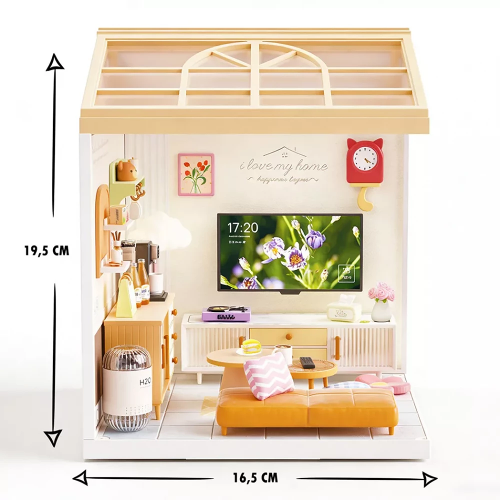 Конструктор-румбокс MINI HOUSE серії "Інтер’єр" – Вітальня, 8006 2