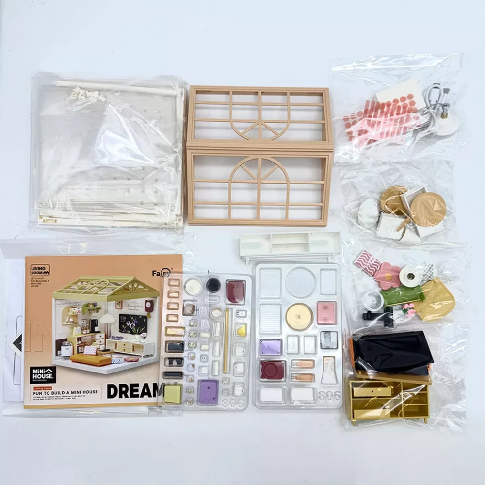 Конструктор-румбокс MINI HOUSE серії "Інтер’єр" – Вітальня, 8006 7