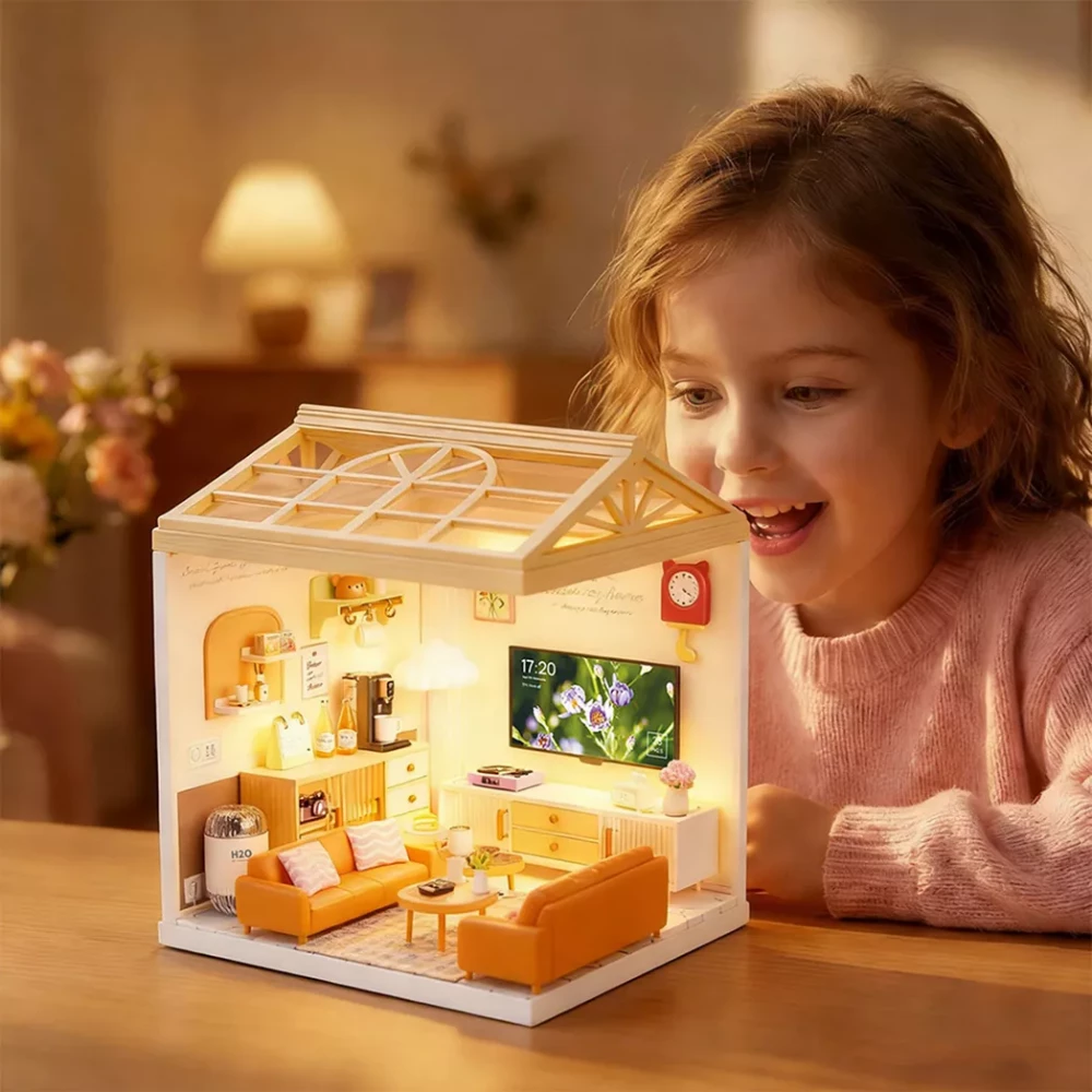 Конструктор-румбокс MINI HOUSE серії "Інтер’єр" – Вітальня, 8006 8