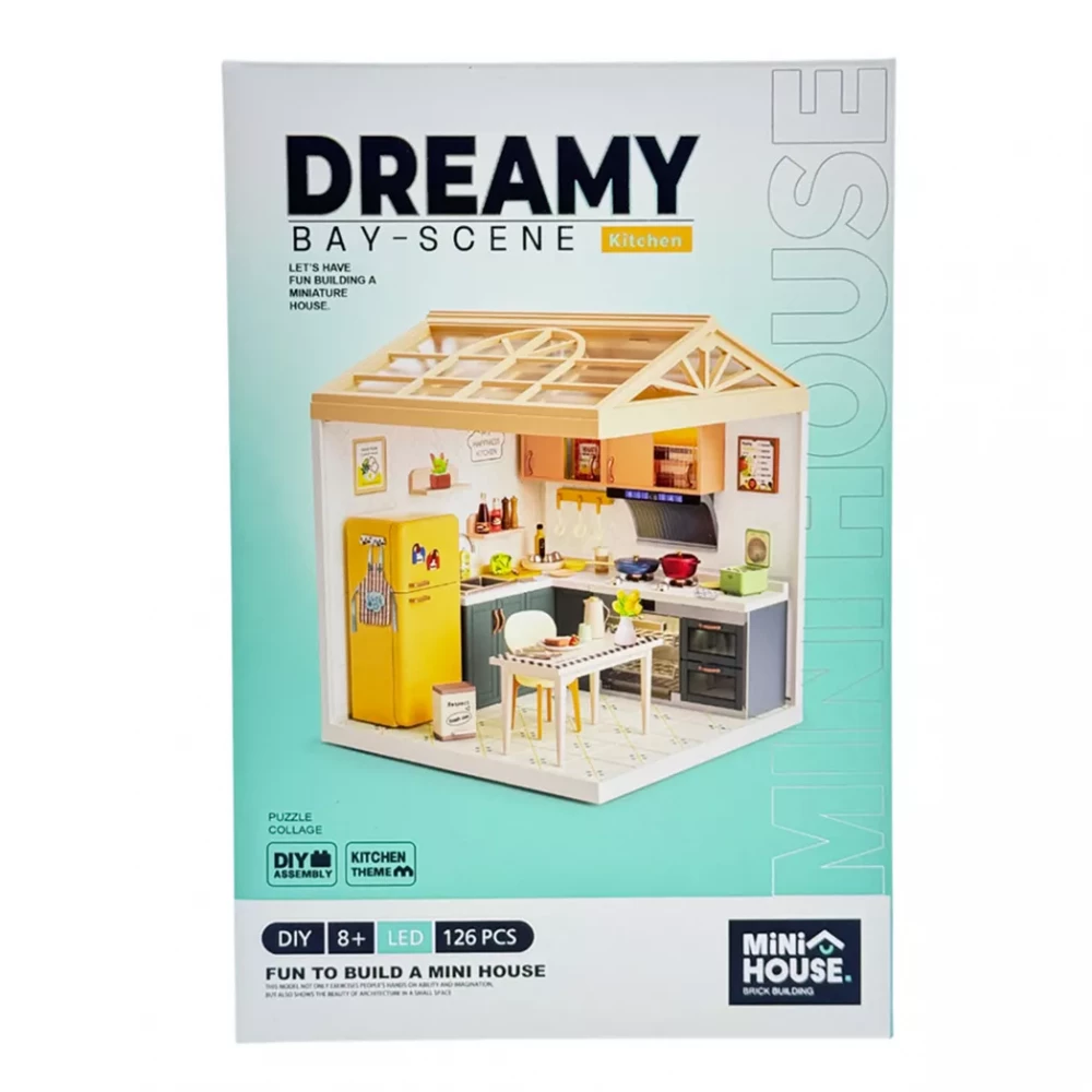 Конструктор-румбокс MINI HOUSE серії "Інтер’єр" – Кухня, 8005