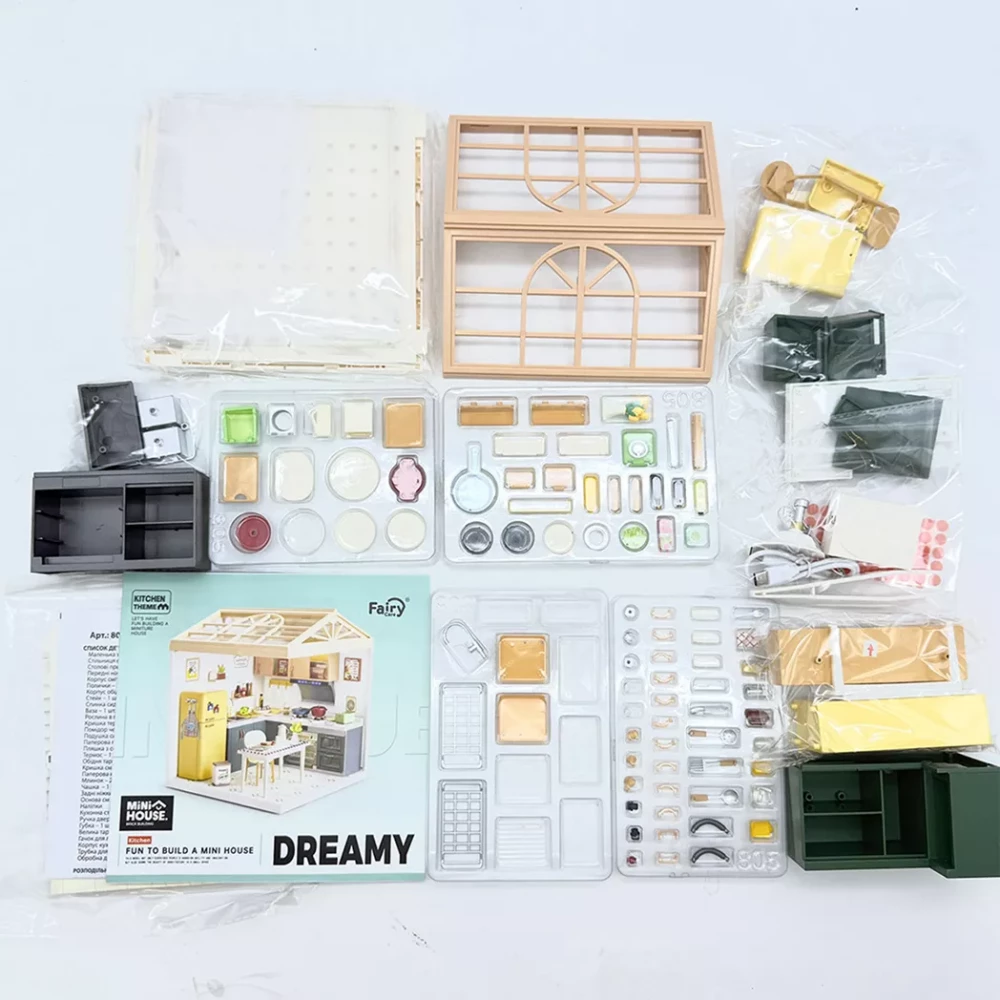 Конструктор-румбокс MINI HOUSE серії "Інтер’єр" – Кухня, 8005 7