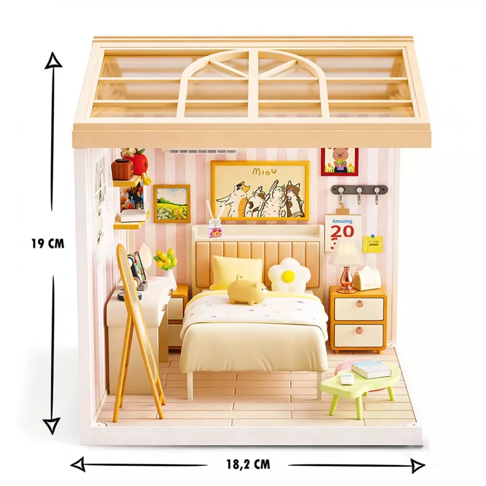 Конструктор-румбокс MINI HOUSE серії "Інтер’єр" – Спальня, 8004 2