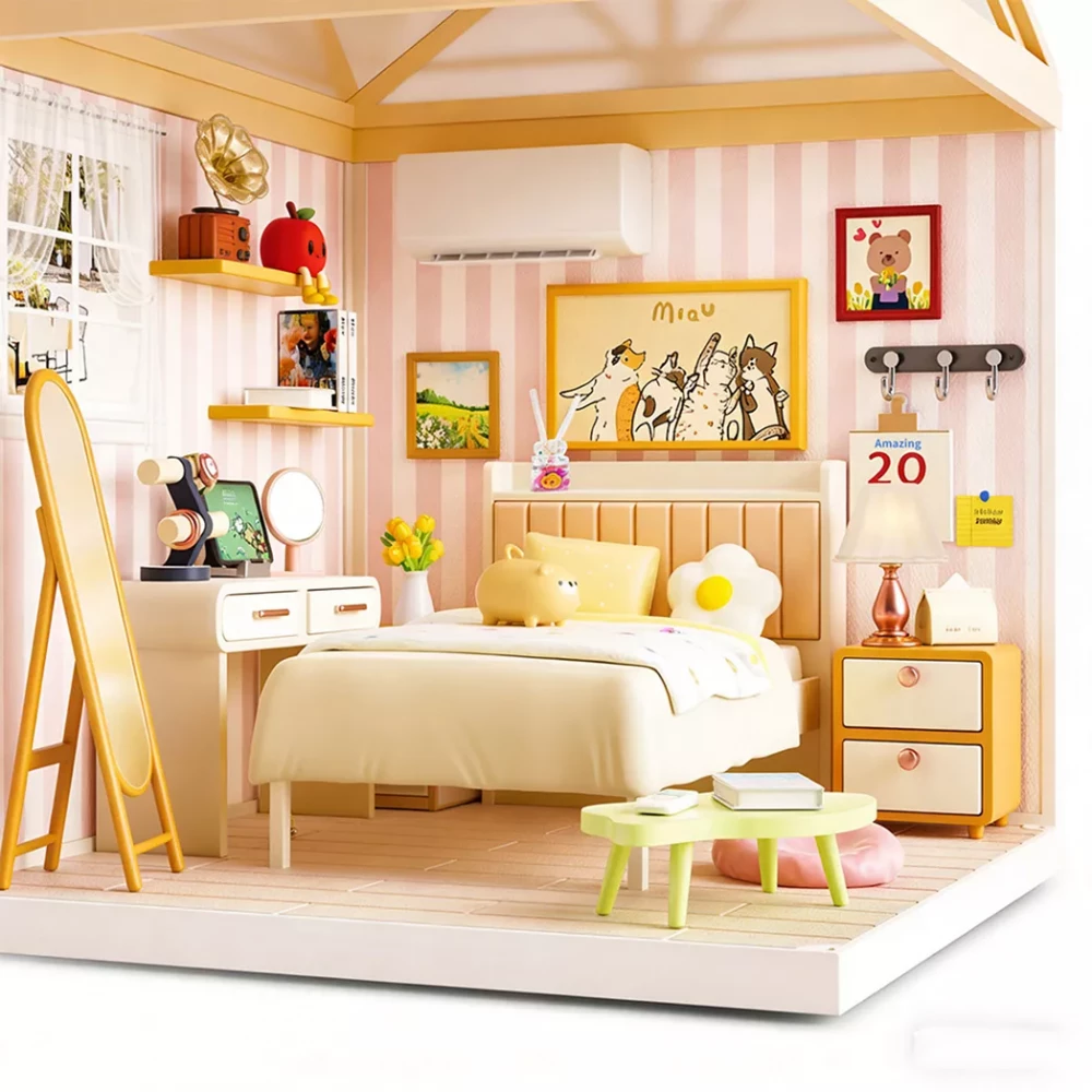 Конструктор-румбокс MINI HOUSE серії "Інтер’єр" – Спальня, 8004 4