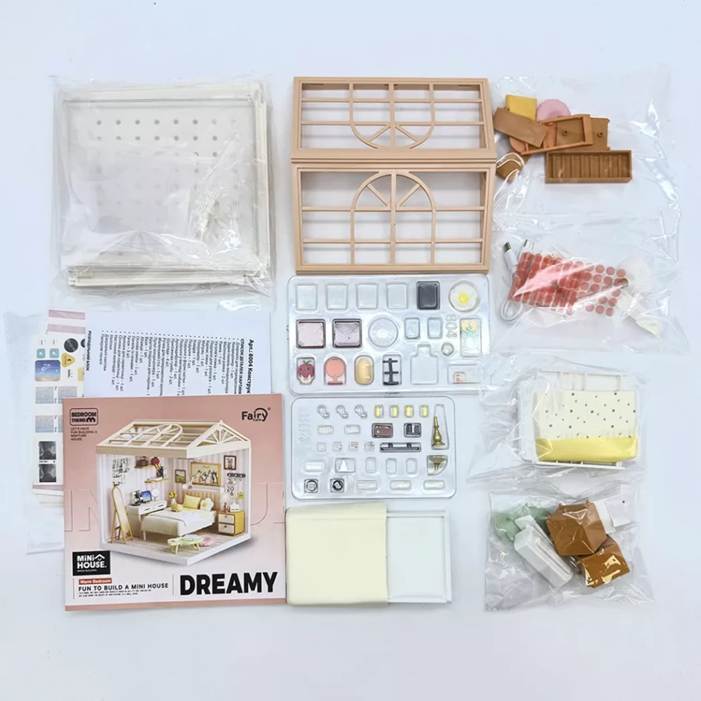 Конструктор-румбокс MINI HOUSE серії "Інтер’єр" – Спальня, 8004 7