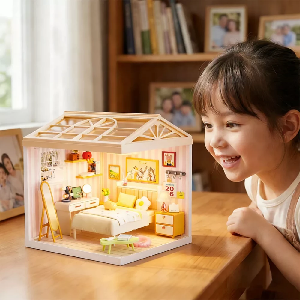 Конструктор-румбокс MINI HOUSE серії "Інтер’єр" – Спальня, 8004 8