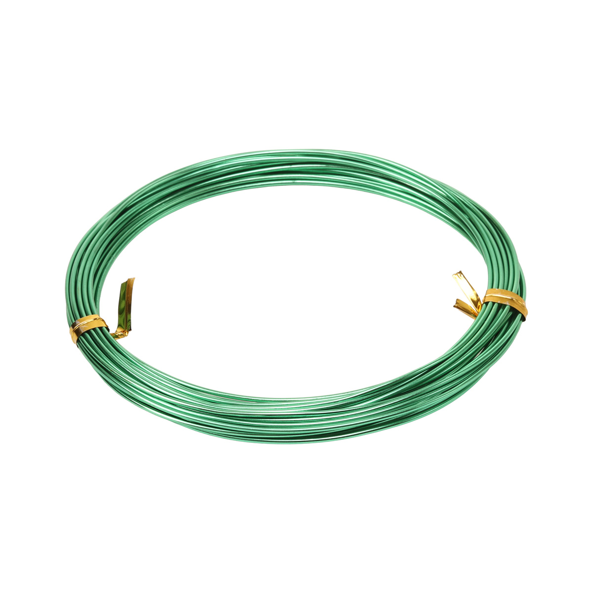 Проволока для рукоделия алюминиевая 1,0 мм, 5 м, A64-травяной, G8013-4B2001-B0205-10-005-A64