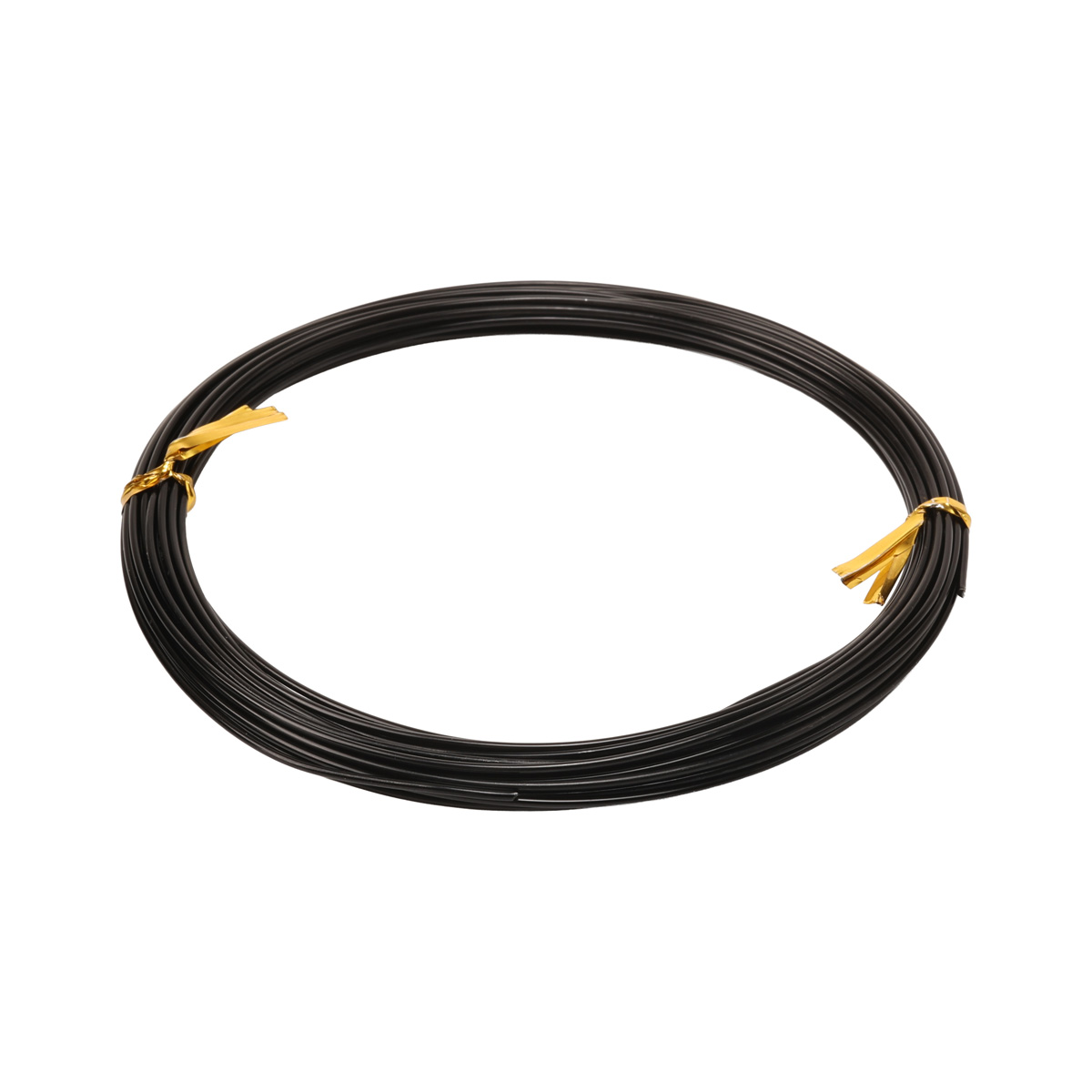 Проволока для рукоделия алюминиевая 1,0 мм, 5 м, A31-чёрный, G8013-4B2001-B0205-10-005-A31