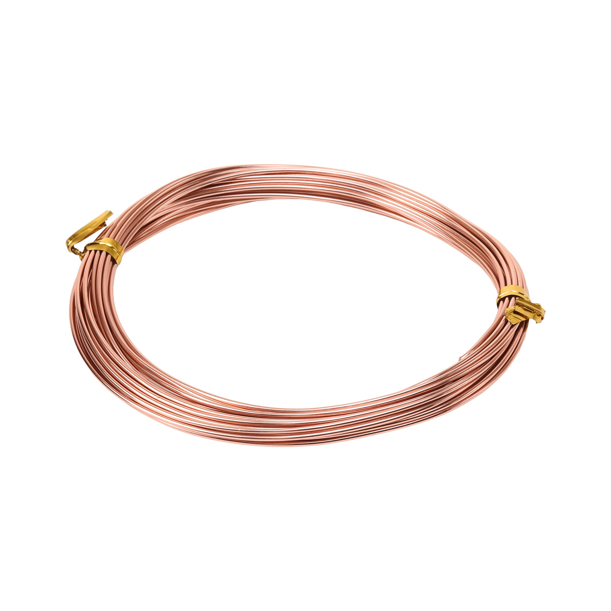 Проволока для рукоделия алюминиевая 1,0 мм, 5 м, A22-красное золото, G8013-4B2001-B0205-10-005-A22