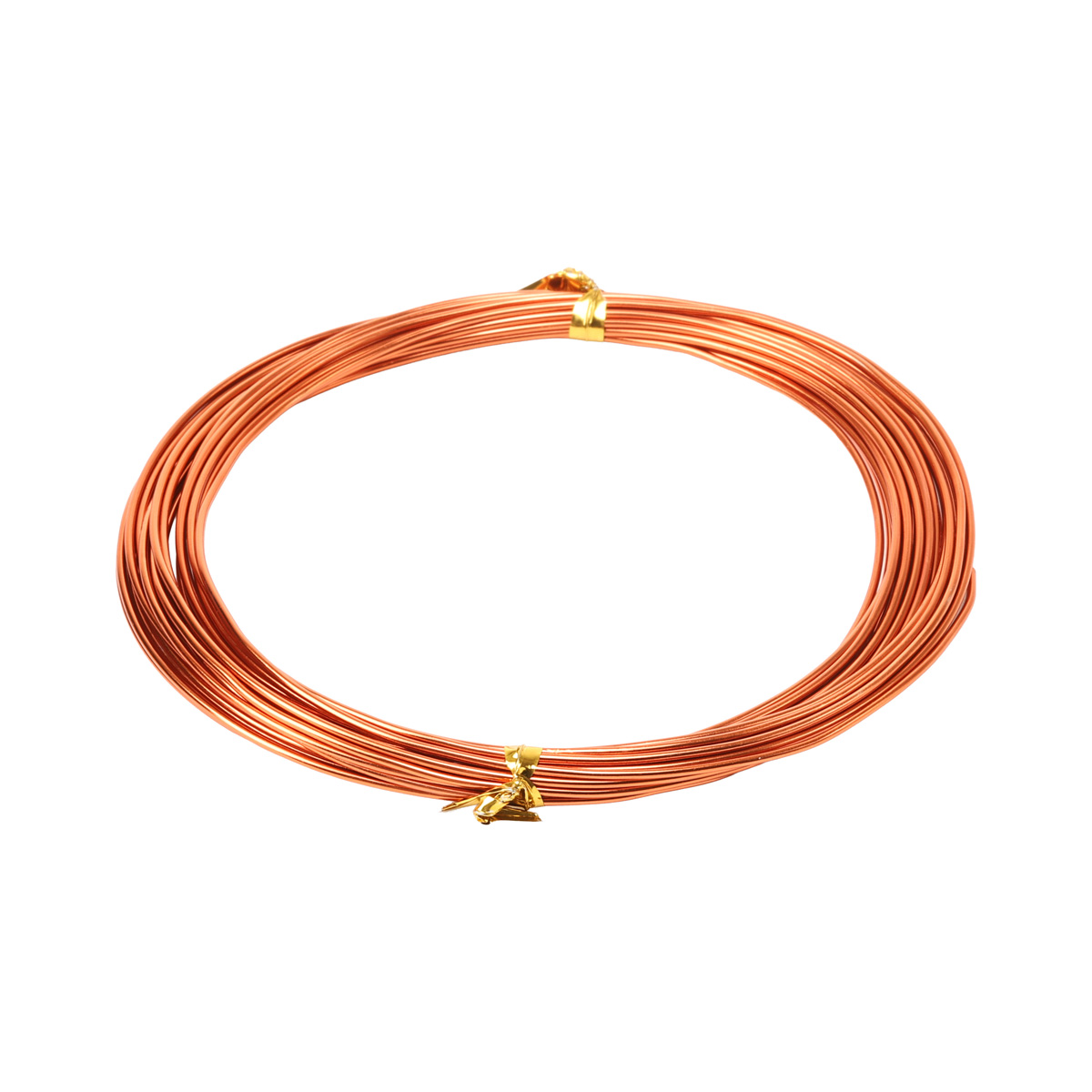 Проволока для рукоделия алюминиевая 1,0 мм, 5 м, A27-медный, G8013-4B2001-B0205-10-005-A27