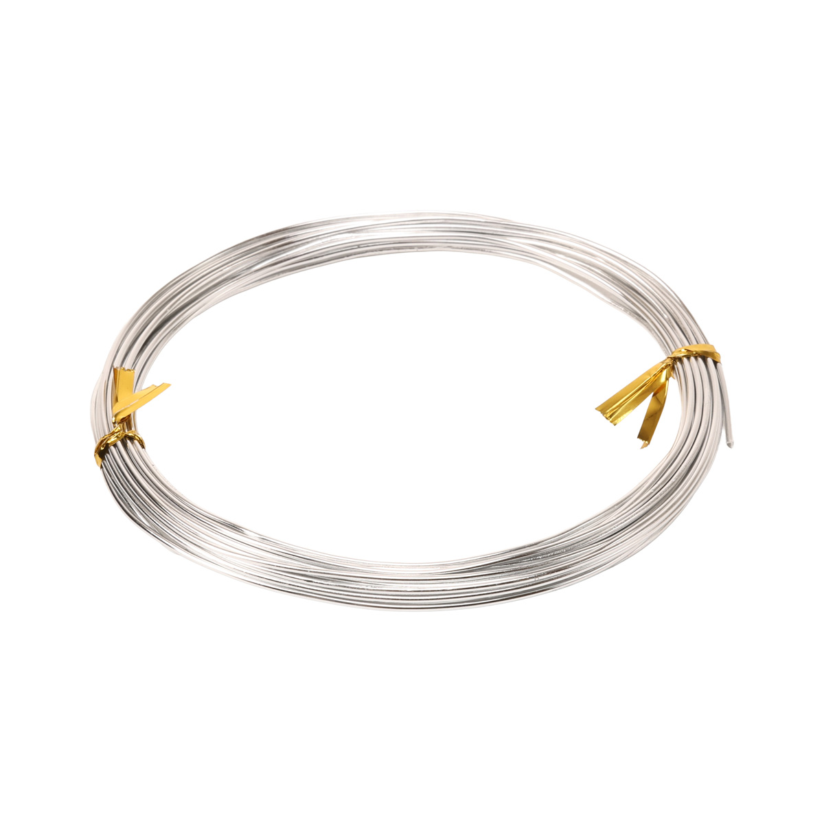 Проволока для рукоделия алюминиевая 1,0 мм, 5 м, A03-серебряная, G8013-B0205-4B2001