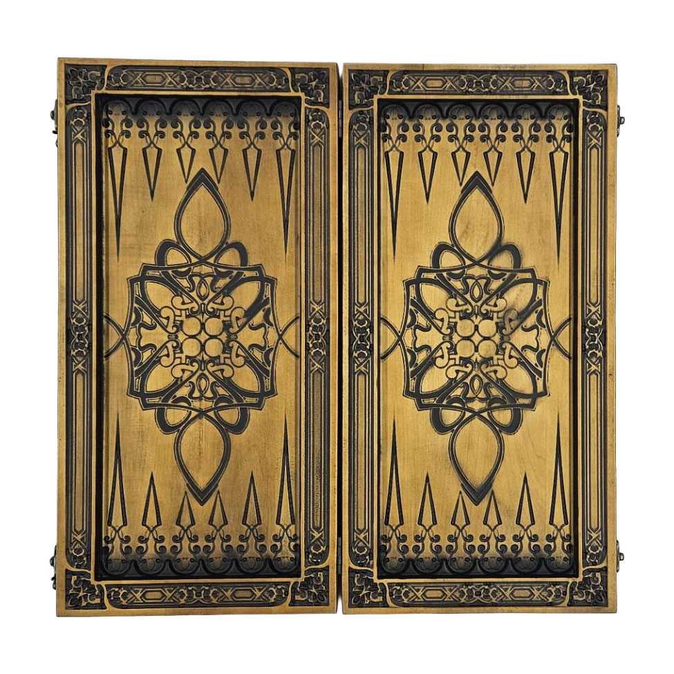 Нарды из дерева ясеня "Звезда" 48*23 см, 190198 2