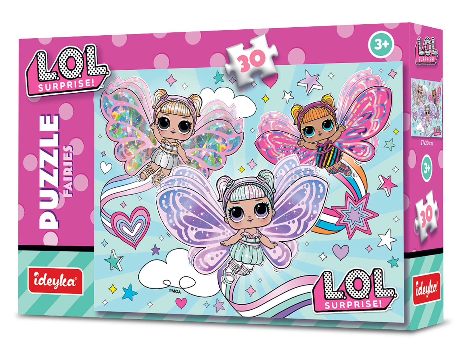 Набір пазлів "L.O.L Surprise! Fairies", 30 елементів, LP30-002 ТМ "Ідейка" 1