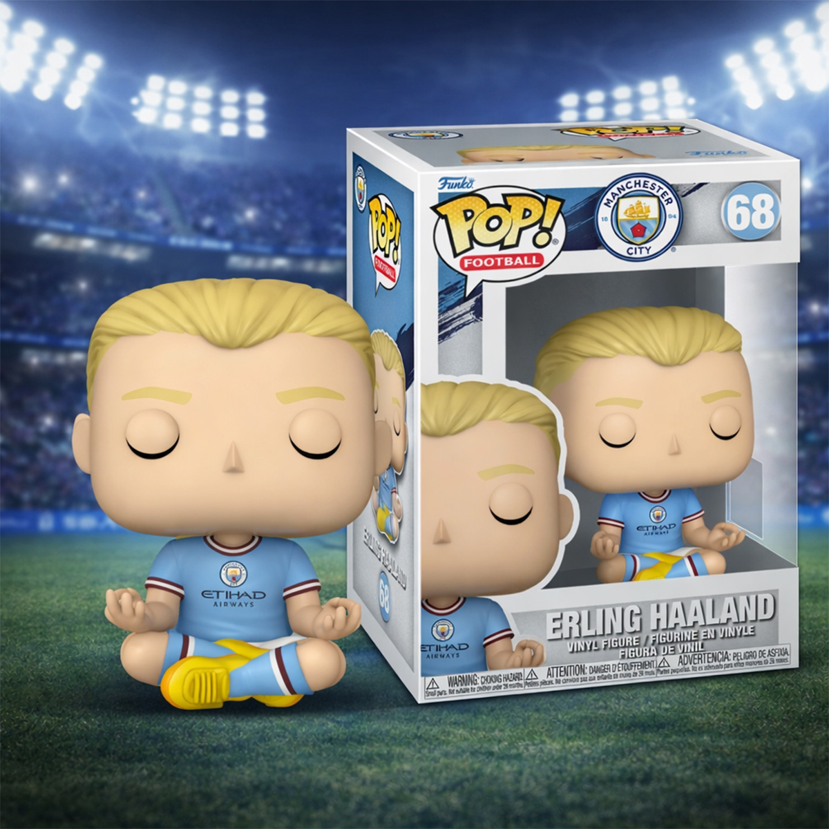 Ігрова фігурка FUNKO POP! серії "Футбол: Манчестер Сити" - ЕРЛІНГ ГОЛАНД, 89365 2