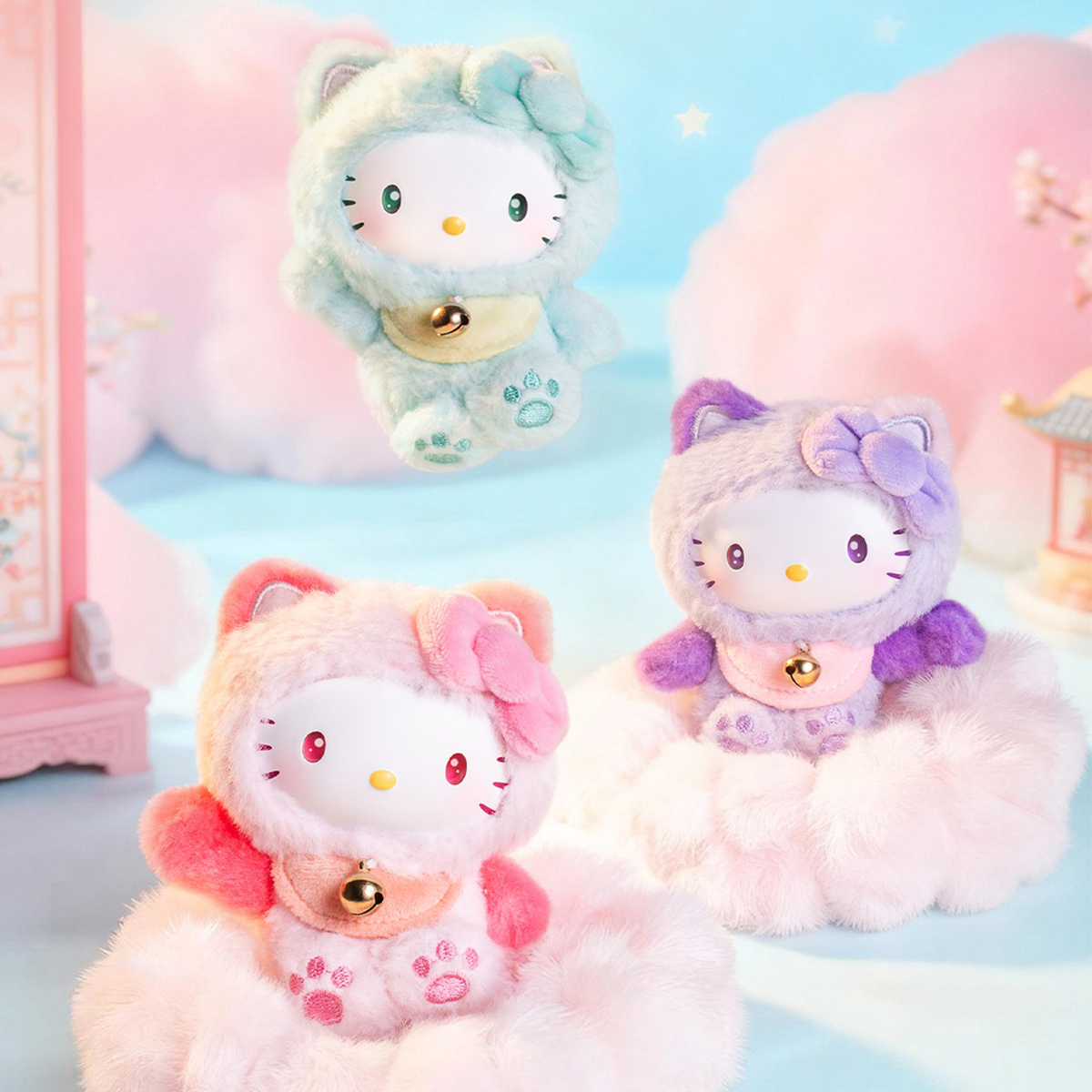 М’яка іграшка-сюрприз на кліпсі POP TOP Hello Kitty – Казкові Бажання, 25MR-017 2