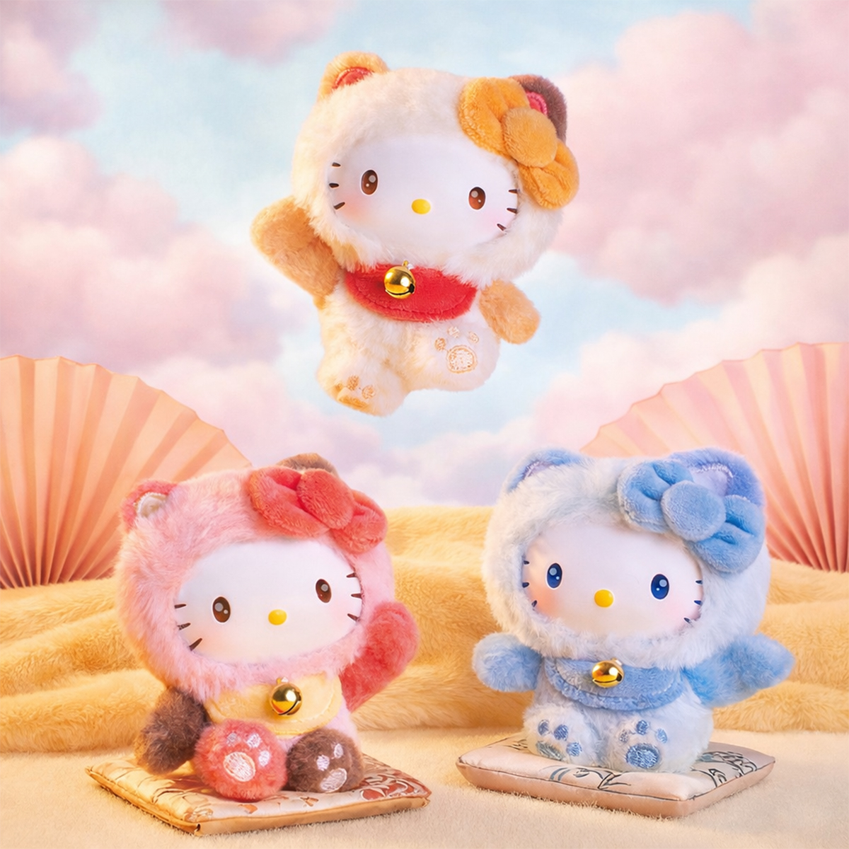 М’яка іграшка-сюрприз на кліпсі POP TOP Hello Kitty – Казкові Бажання, 25MR-017 3