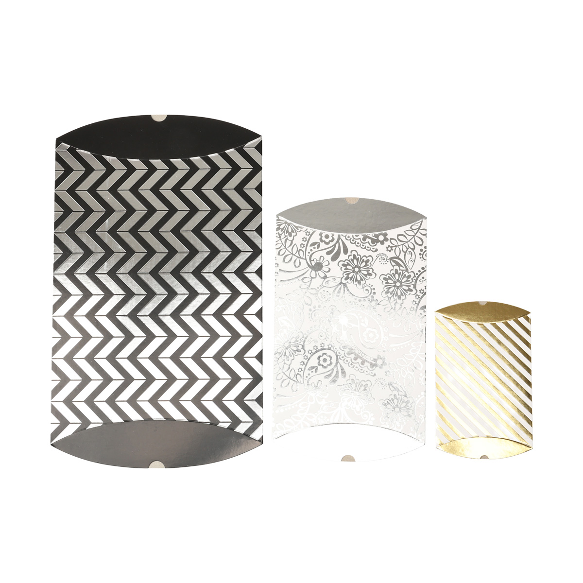 Набір пакетів подарункових паперових "Black&White" - "Elegance" DVD+M+S (3 вид. в асорт.), PO-05212