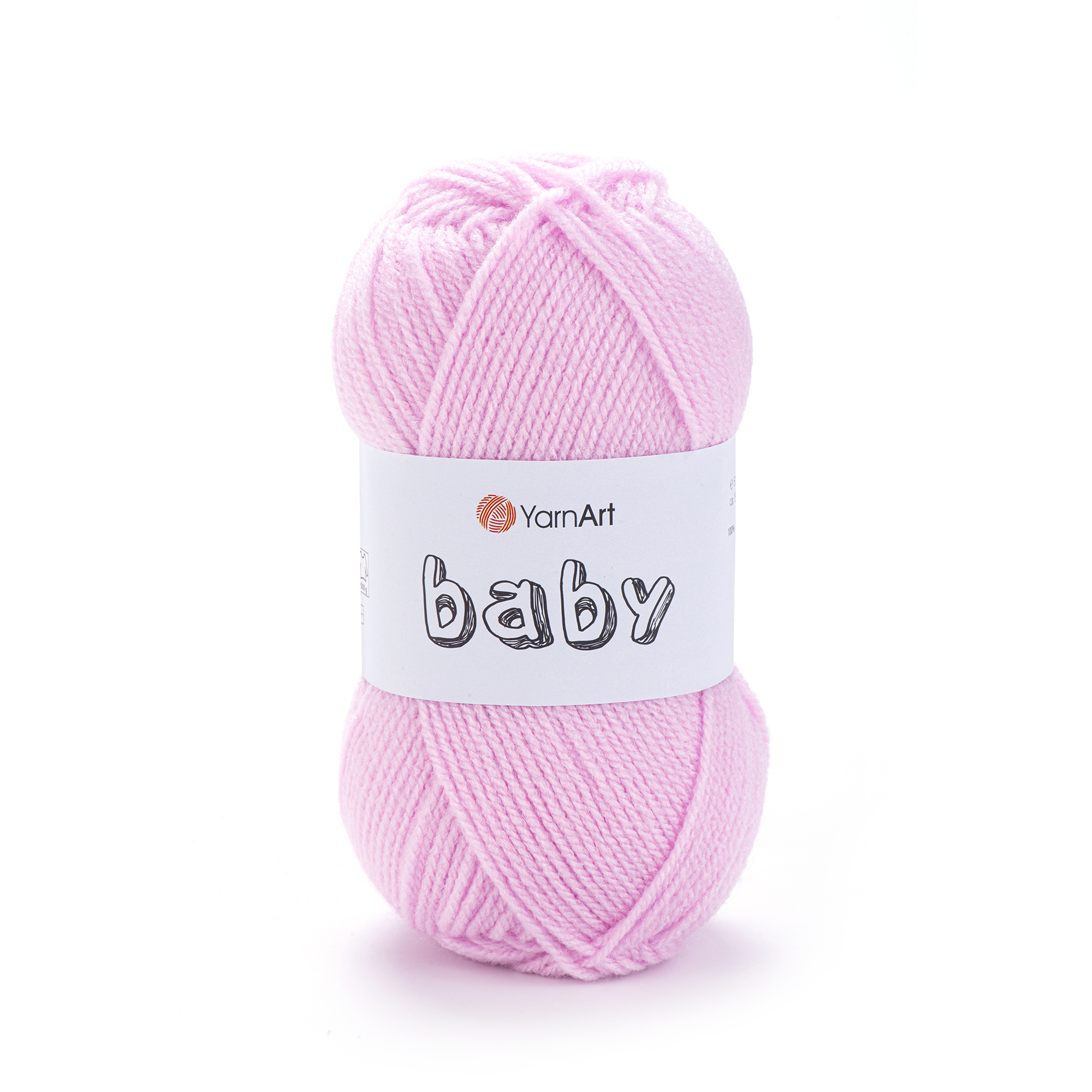 Пряжа для детей 649 светло-розовый, TM YarnArt Baby