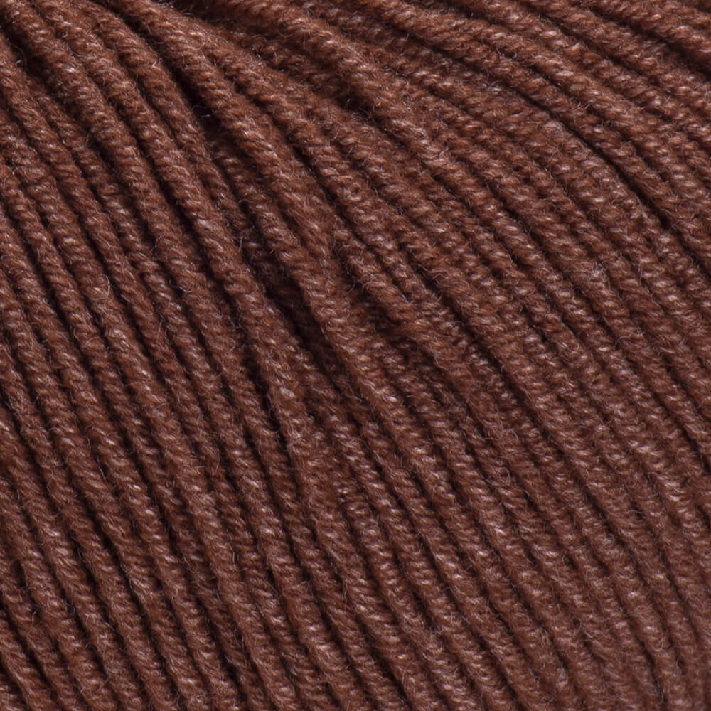 Пряжа полухлопок 70 Темно-коричневый, ТМ Yarn Art - Jeans 1