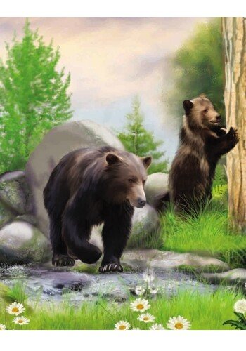 Книга "Читаємо по складах. Каспарова Ю. Моя Україна. Тваринний світ гір" (у) (2717) 3