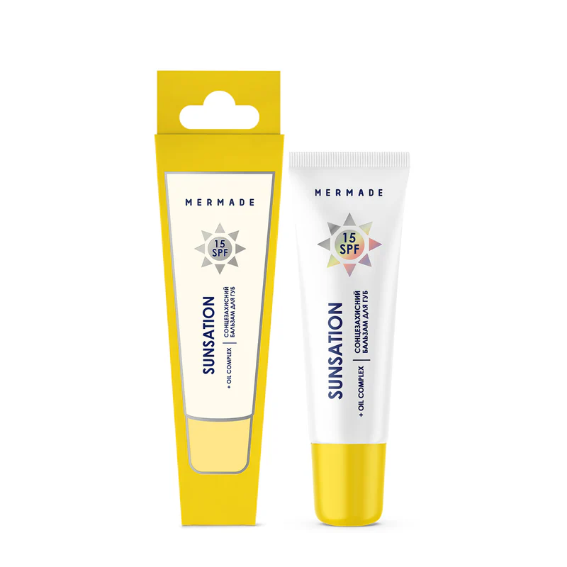 Сонцезахисний бальзам для губ Sunsation SPF 15, MRL1006, Mermade 2